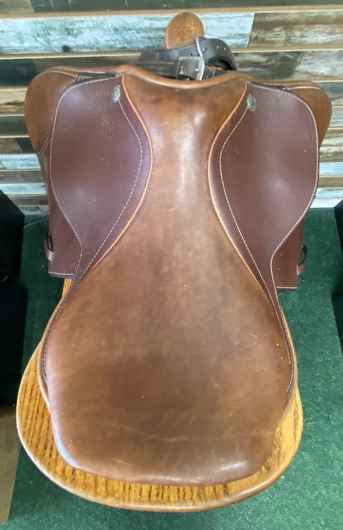 USED Collgiate Hunter Saddle 14" seat Med Tree 14" Brown