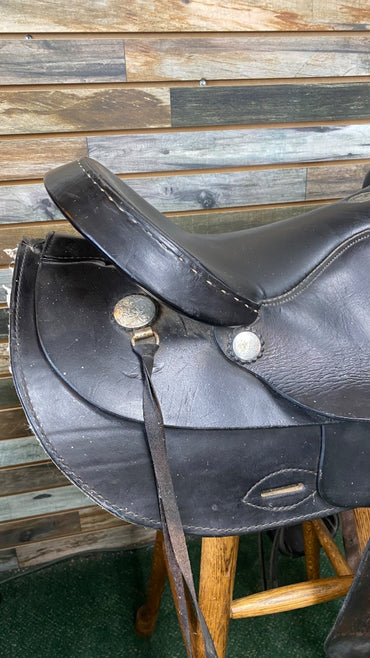 USED Simco Western Trail Saddle 15.5" Seat | 7" Gullet