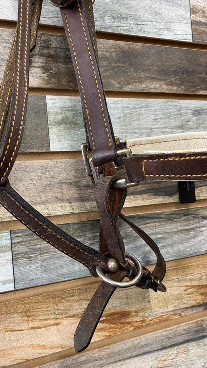 USED Halter Bridle | Size Full - Brown