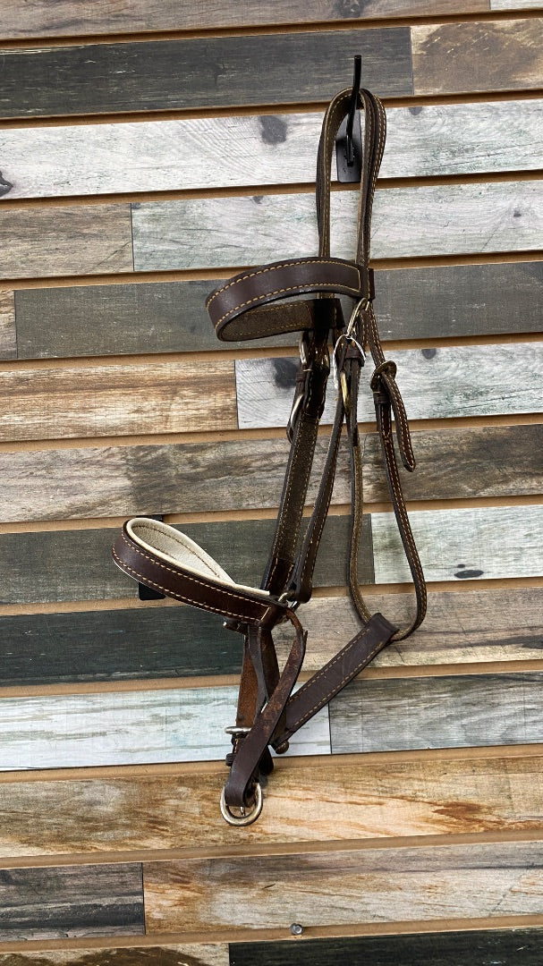 USED Halter Bridle | Size Full - Brown