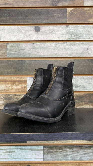 USED Ovation Quantum Paddock Boots | Youth 2 - Black