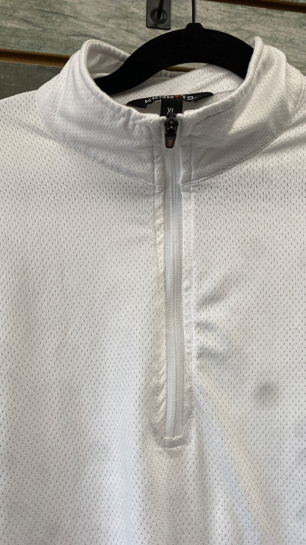 USED Kerrits Youth English Show Shirt (XL)