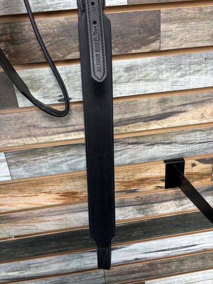 USED (NEW) Total Saddle Fit Dressage Stability Stirrup Leathers 64" Black