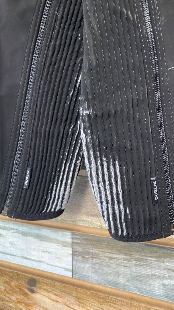 USED Dublin Suede Half Chaps | Youth Medium - Black
