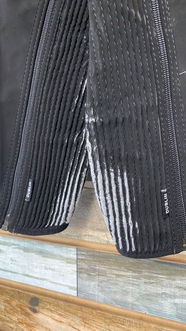 USED Dublin Suede Half Chaps | Youth Medium - Black