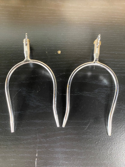 USED  Ladies Western Spurs  Silver