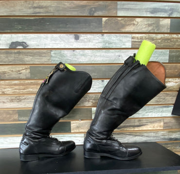 USED Ovation Ovation Field Boots Flex Sport 8.5 Black