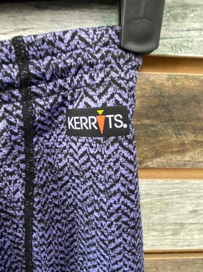 USED Kerrits Knee Patch Breeches Small Periwinkle/Black