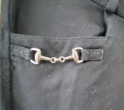 USED HR Farm Ladies English Breeches, Silicone Full Seat HR Farm 30 Black