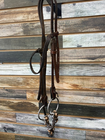 USED Weaver Browband Headstall Horse | 5" Bit