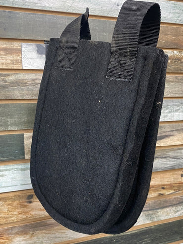 USED (NEW) Black Felt Wither Relief Western Pad
