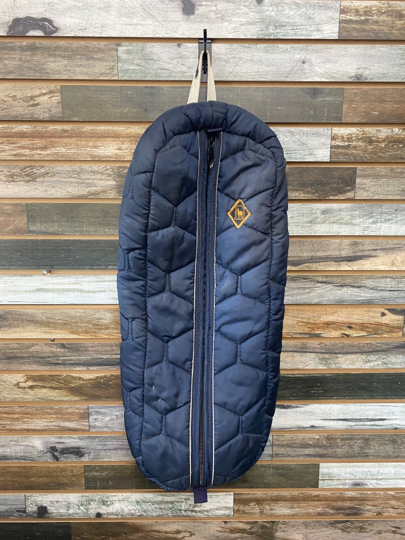 USED Schneiders Padded Bridle Bag  Navy