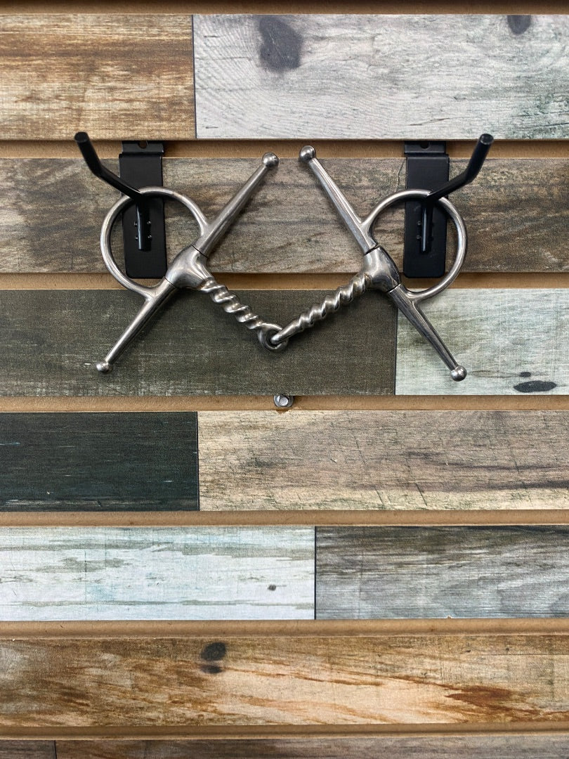 USED  Twisted Full Cheek Snaffle Bit 5"