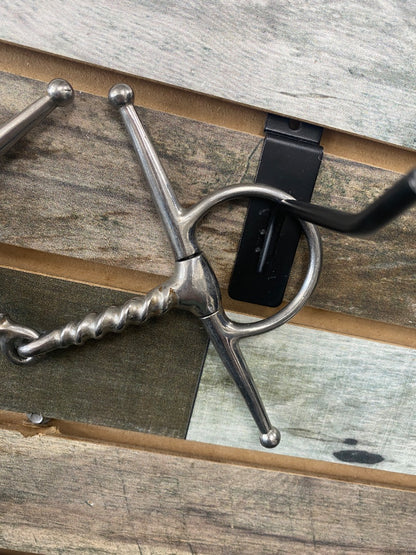 USED  Twisted Full Cheek Snaffle Bit 5"