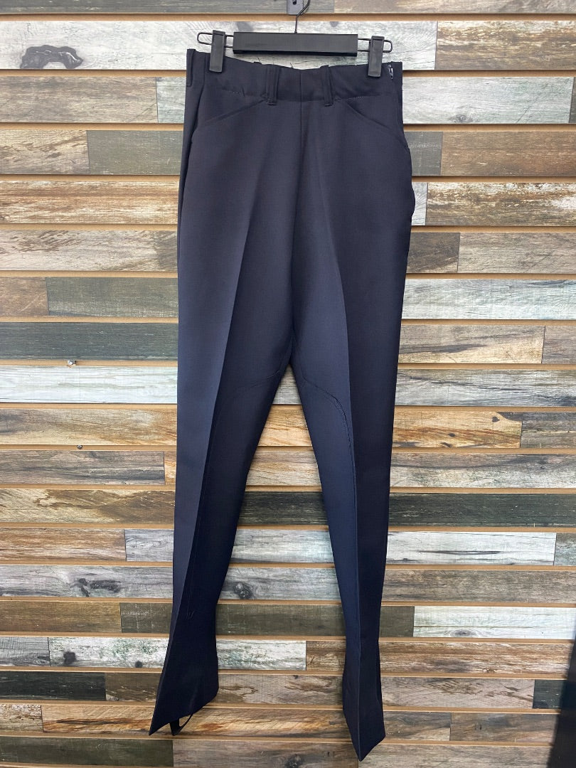 USED Tailored Sportsman Ladies Western Show Pants  Navy
