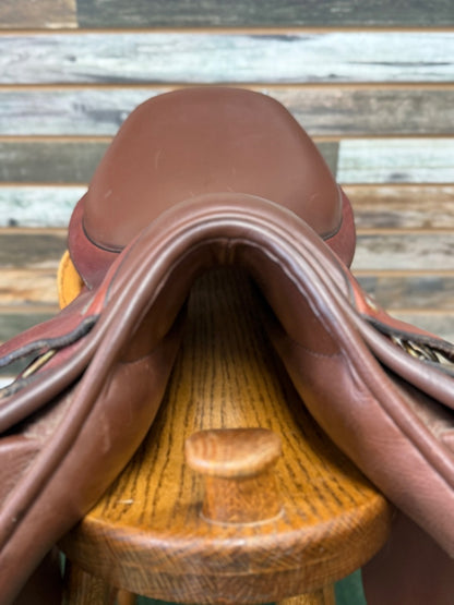 USED Black Country Quantum Jump Saddle 17" Brown