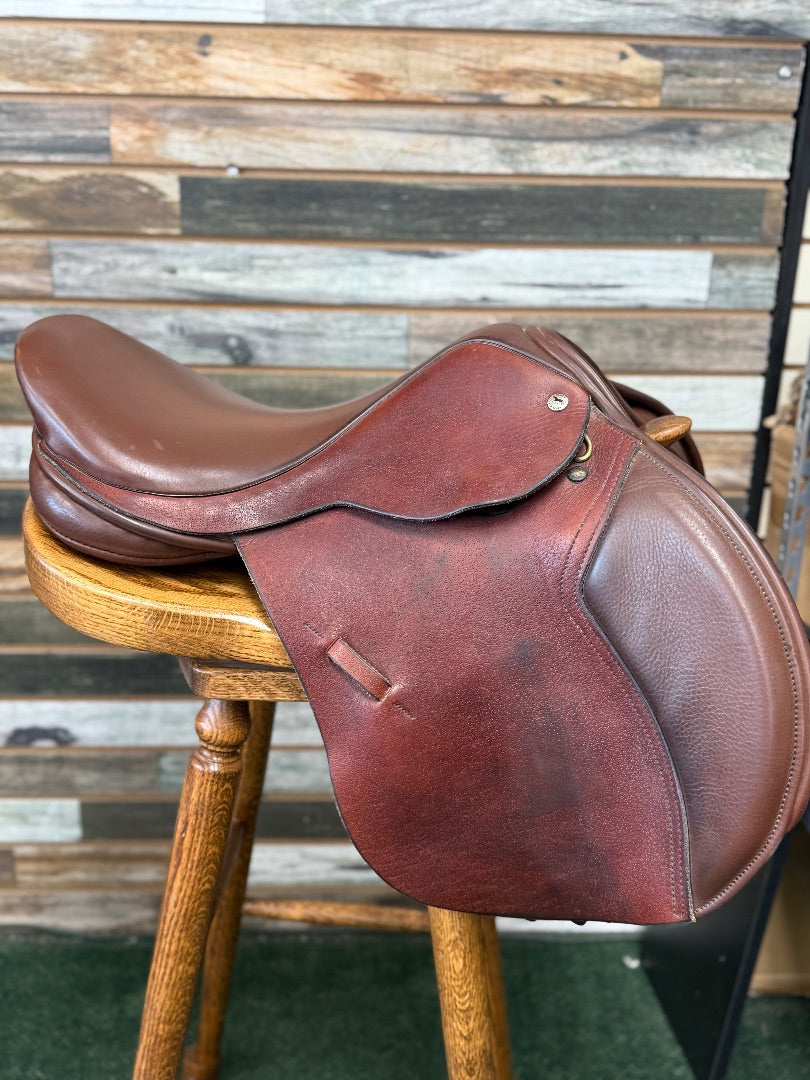 USED Black Country Quantum Jump Saddle 17" Brown