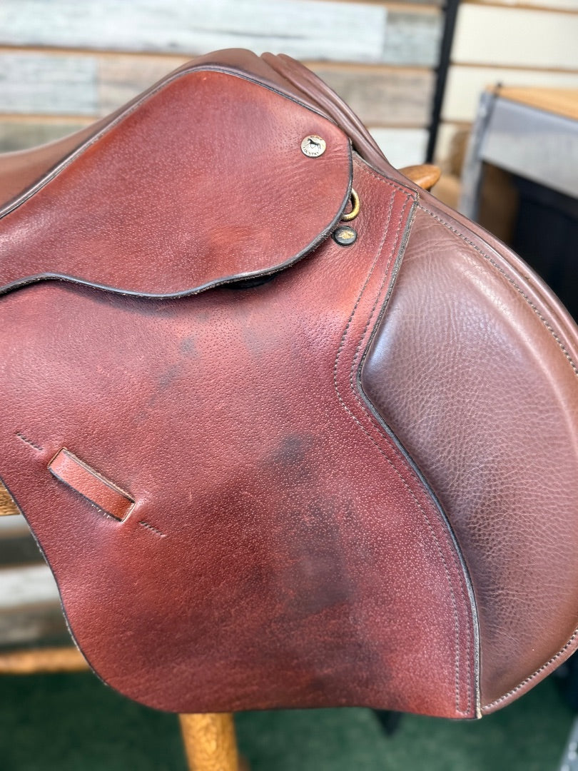 USED Black Country Quantum Jump Saddle 17" Brown
