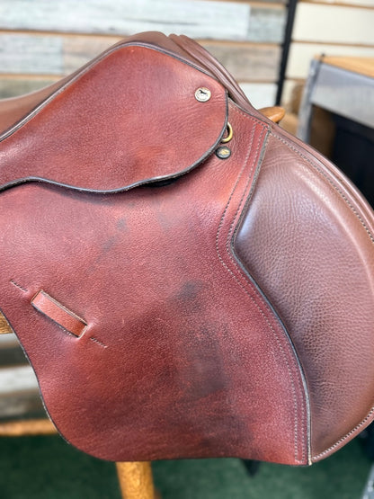 USED Black Country Quantum Jump Saddle 17" Brown