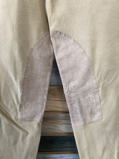 USED Devon-Aire Ladies Knee Patch Breech 28 Tan