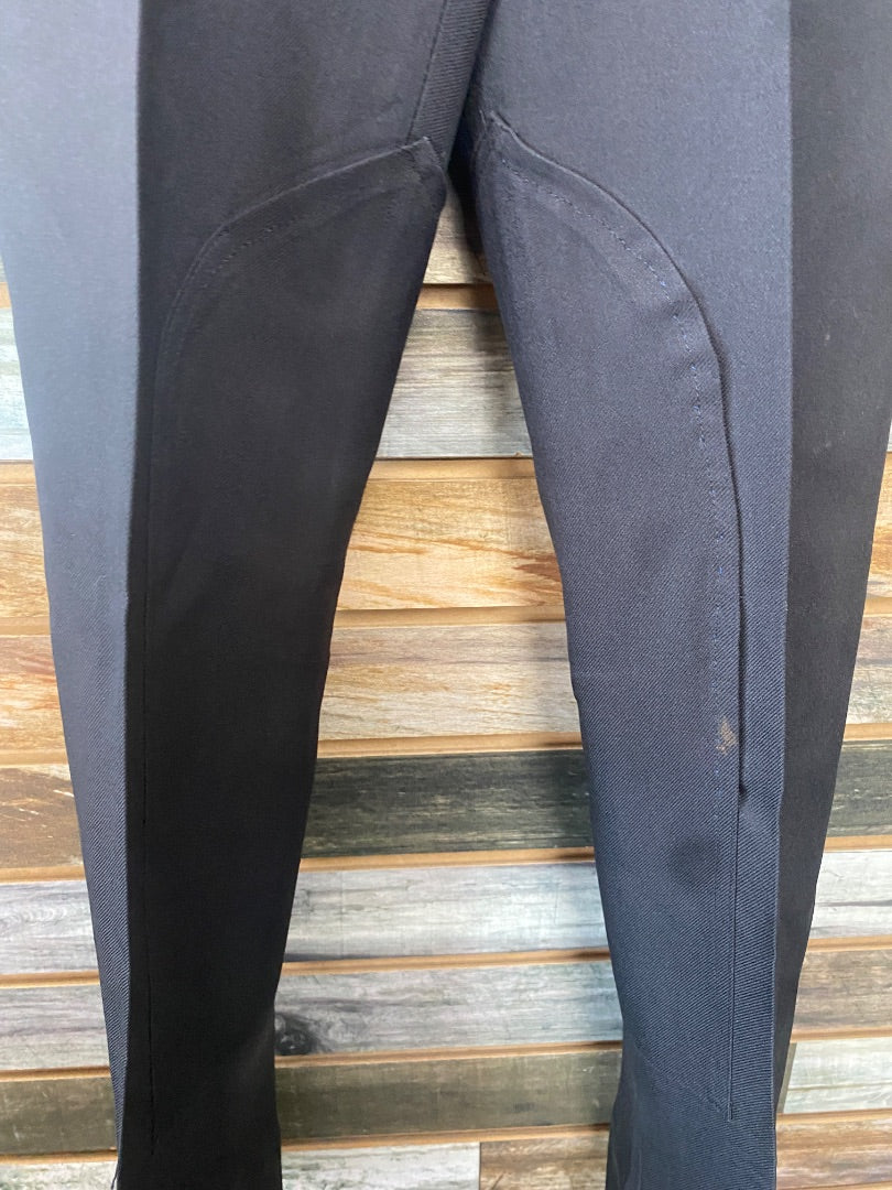 USED Tailored Sportsman Ladies Western Show Pants Smaller Size Black