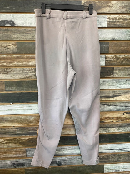USED LakeShire Ladies English Breech Knee Patch 30L Grey