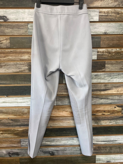 USED Breeks Ladies English Breeches Knee Patch Small Grey