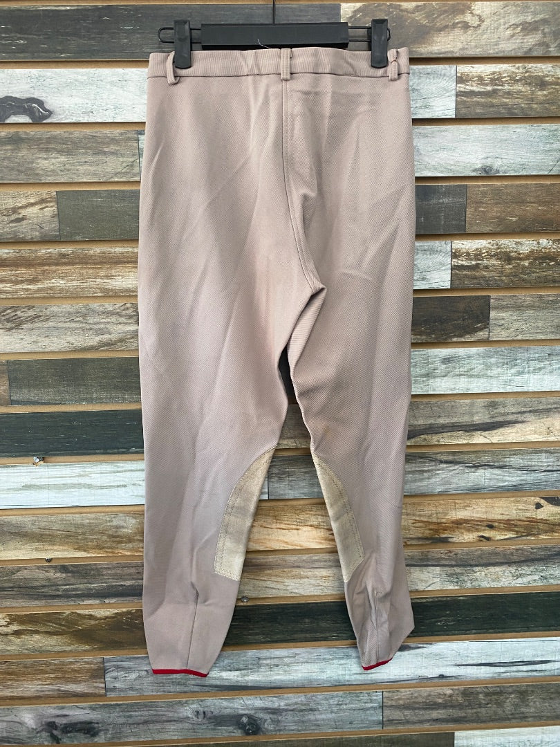 USED Regency4 Ladies KneePatch Breech  Tan