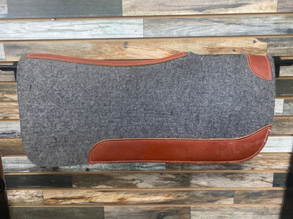 USED Tuffrider Western Saddle Pad 32" Grey/Brown