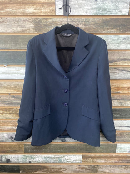 USED Grand Prix Youth English Show Coats Youth Medium Navy