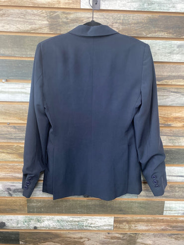 USED Grand Prix Youth English Show Coats Youth Medium Navy