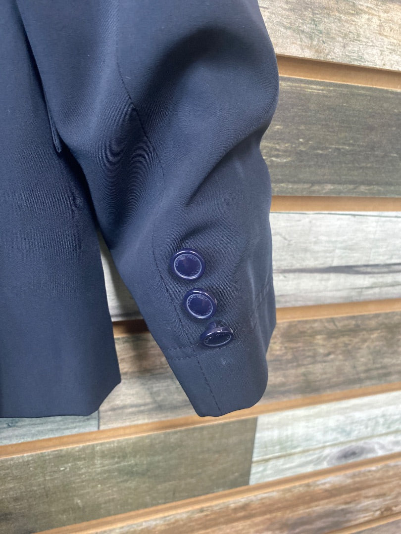USED Grand Prix Youth English Show Coats Youth Medium Navy