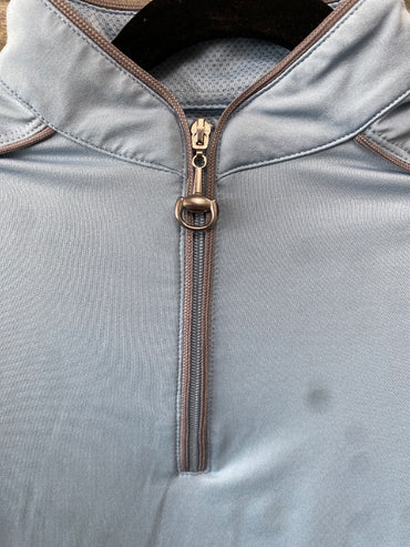 USED Chestnut Bay Youth Vented Riding Tops Youth Medium