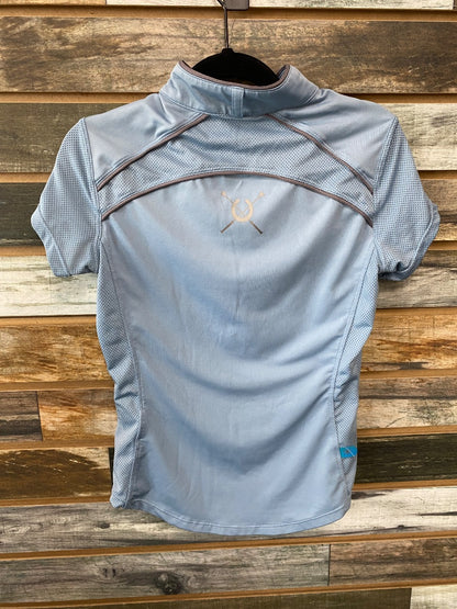 USED Chestnut Bay Youth Vented Riding Tops Youth Medium