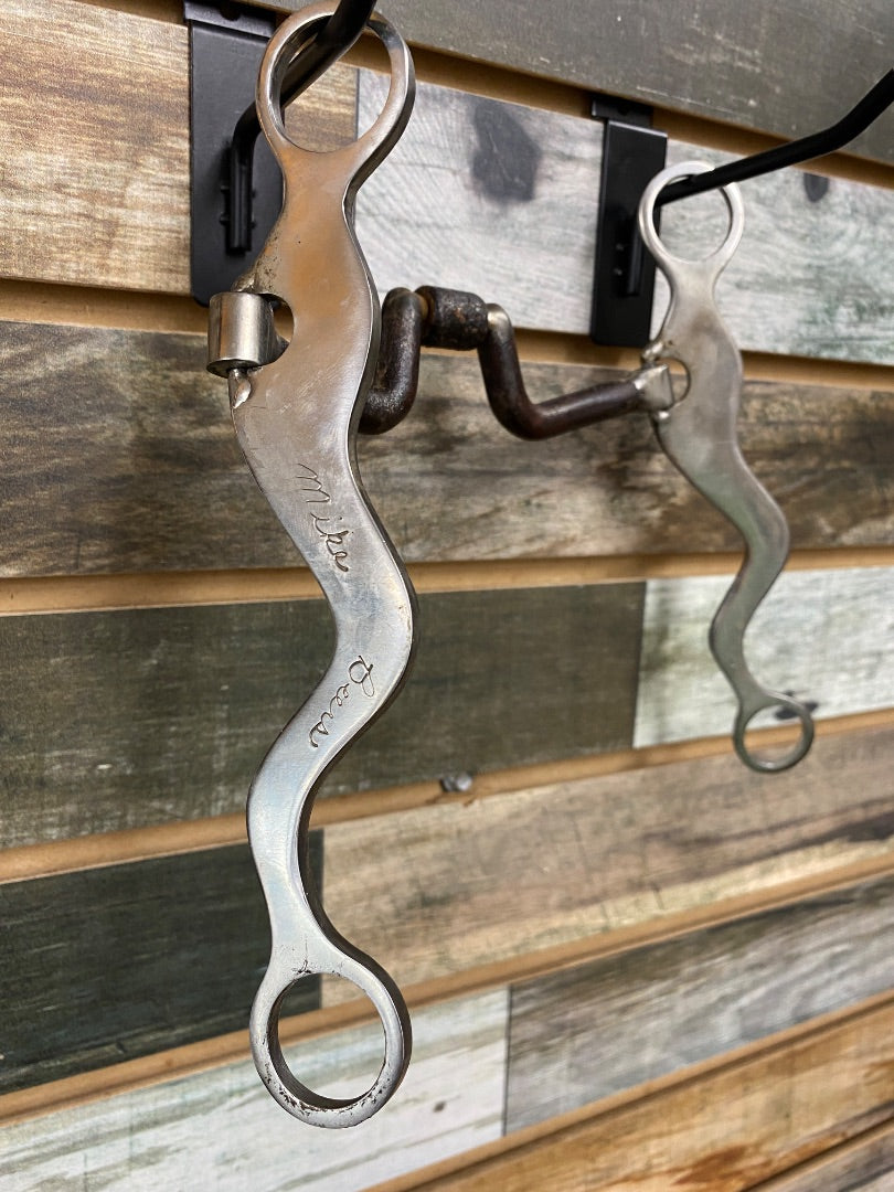 USED Mike Beers High Port Roping Bit with Roller 5 1/2"