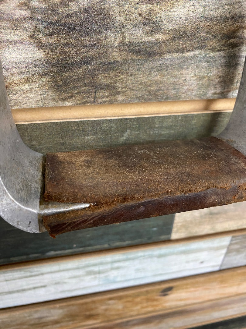 USED  Western Aluminum Stirrups  Silver