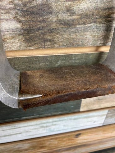 USED  Western Aluminum Stirrups  Silver