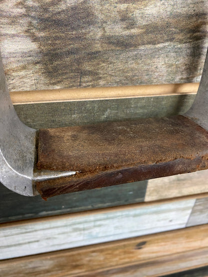USED  Western Aluminum Stirrups  Silver