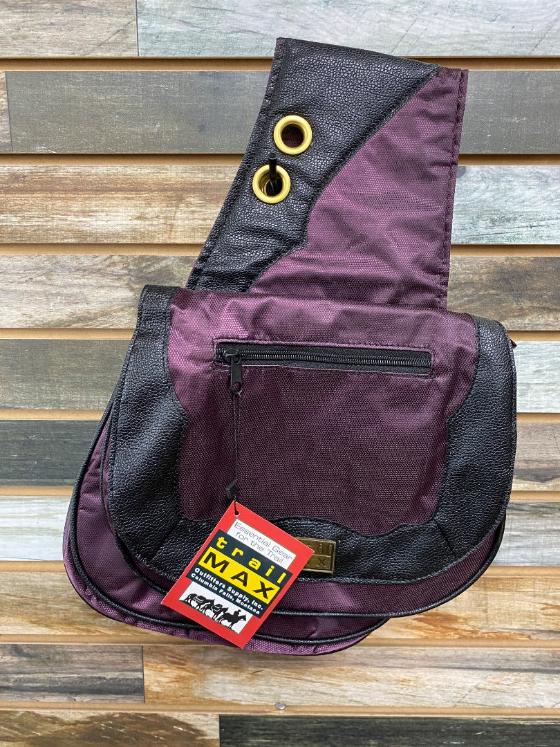 USED Trail Max Saddle Bag  Purple/Black