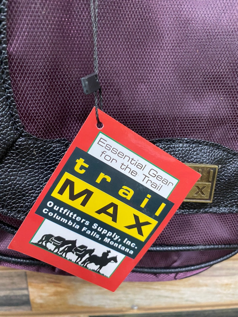 USED Trail Max Saddle Bag  Purple/Black