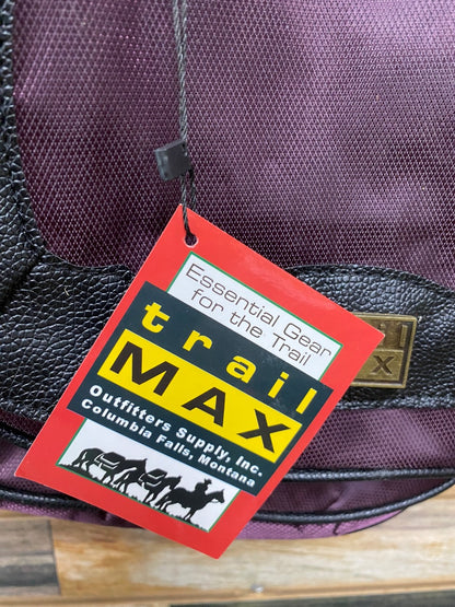 USED Trail Max Saddle Bag  Purple/Black