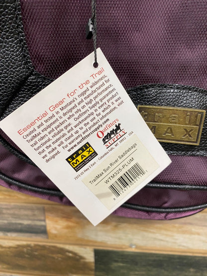 USED Trail Max Saddle Bag  Purple/Black