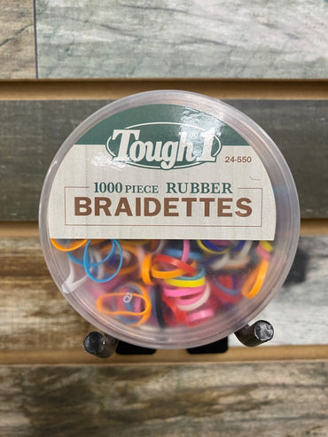 USED Tough1 Braiding Bands  Multi Color