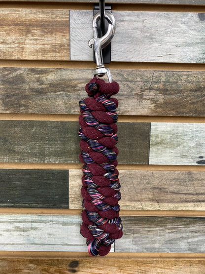 USED  Cotton Lead Ropes  Multi-Color