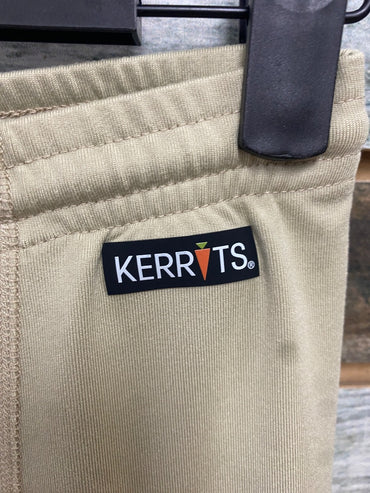 USED Kerrits Youth Knee Patch Breeches XL Tan