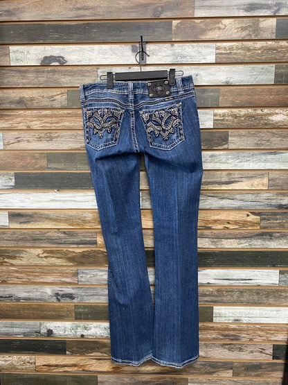 USED Miss Me Ladies Western Jeans 31” Denim