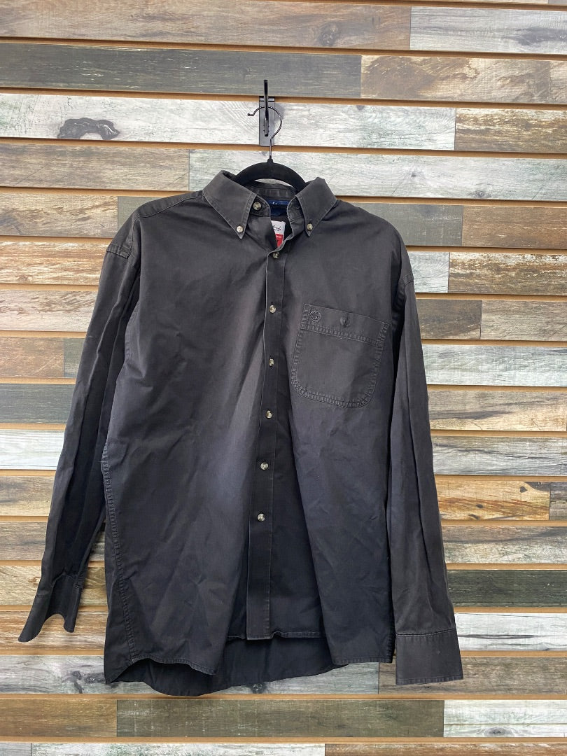 USED Wrangler Men’s Western Top Medium Black