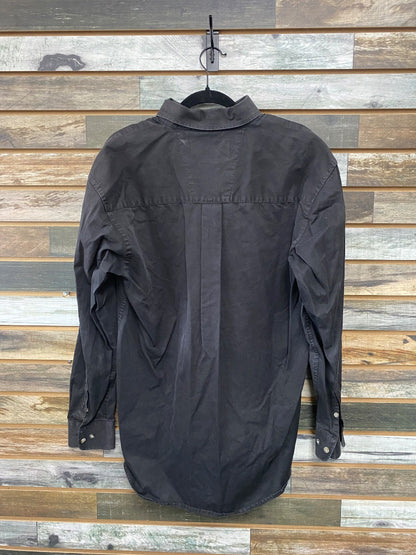 USED Wrangler Men’s Western Top Medium Black