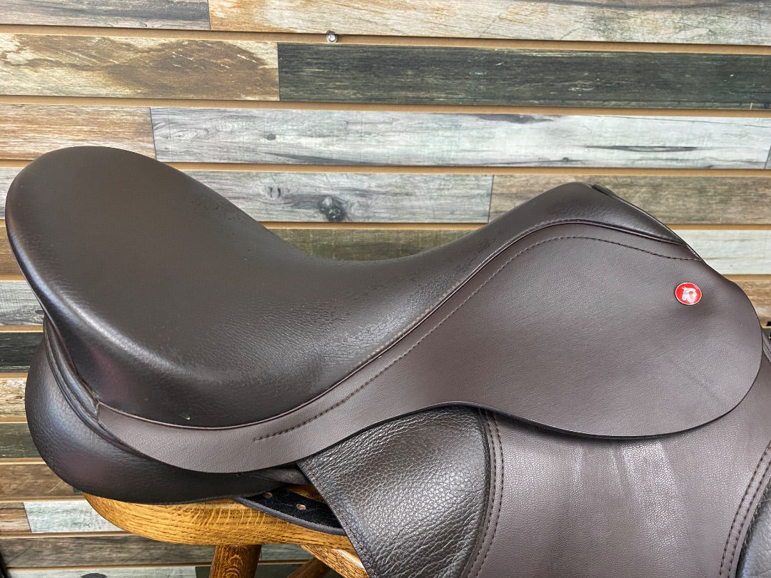 USED 17.5" Thorowgood All Purpose Saddle | WITH GULLETS (N, M, M/W, W)