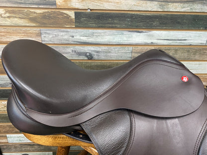 USED 17.5" Thorowgood All Purpose Saddle | WITH GULLETS (N, M, M/W, W)